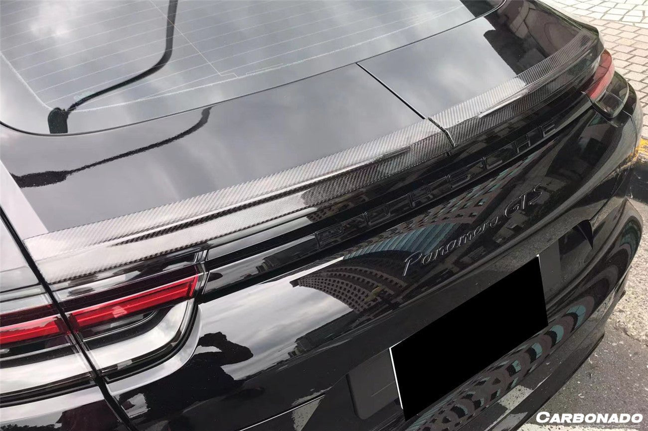 2017 - 2023 Porsche Panamera 971-1 & 971-2 OD Style Trunk Spoiler Wing